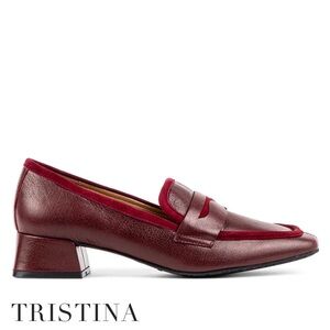 Donald Pliner Tristina Burgundy Loafers